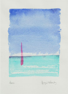 Red Sail watercolour